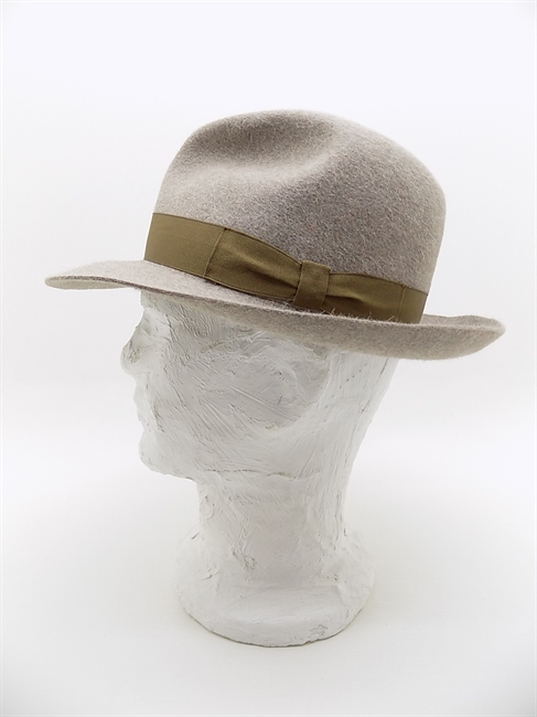 TRILBY IN FELTRO DI LAPIN BEIGE