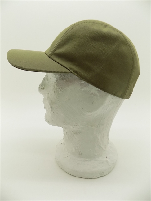 BASEBALL IN CANVAS VERDE MILITARE