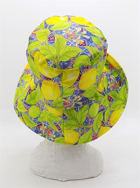 CLOCHE IN NYLON CON STAMPA IN FANTASIA MULTICOLORE