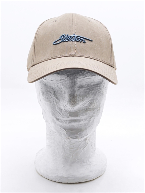 BASEBALL CAP WAXED COTTON WR BEIGE